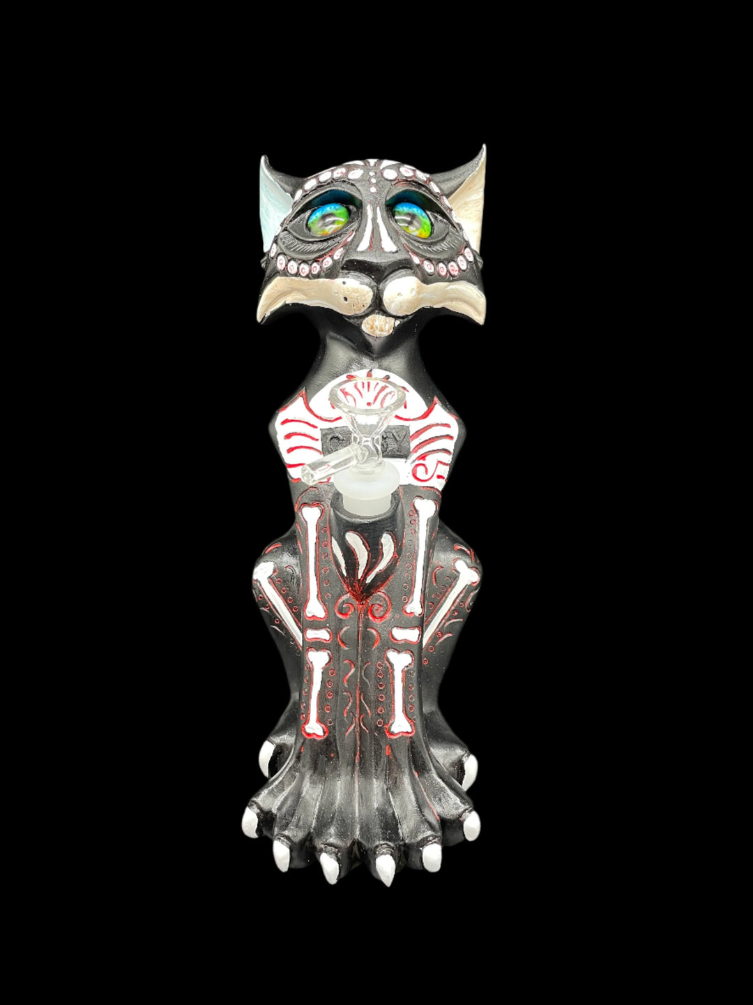 Skeleton Sphynx Cat Bong