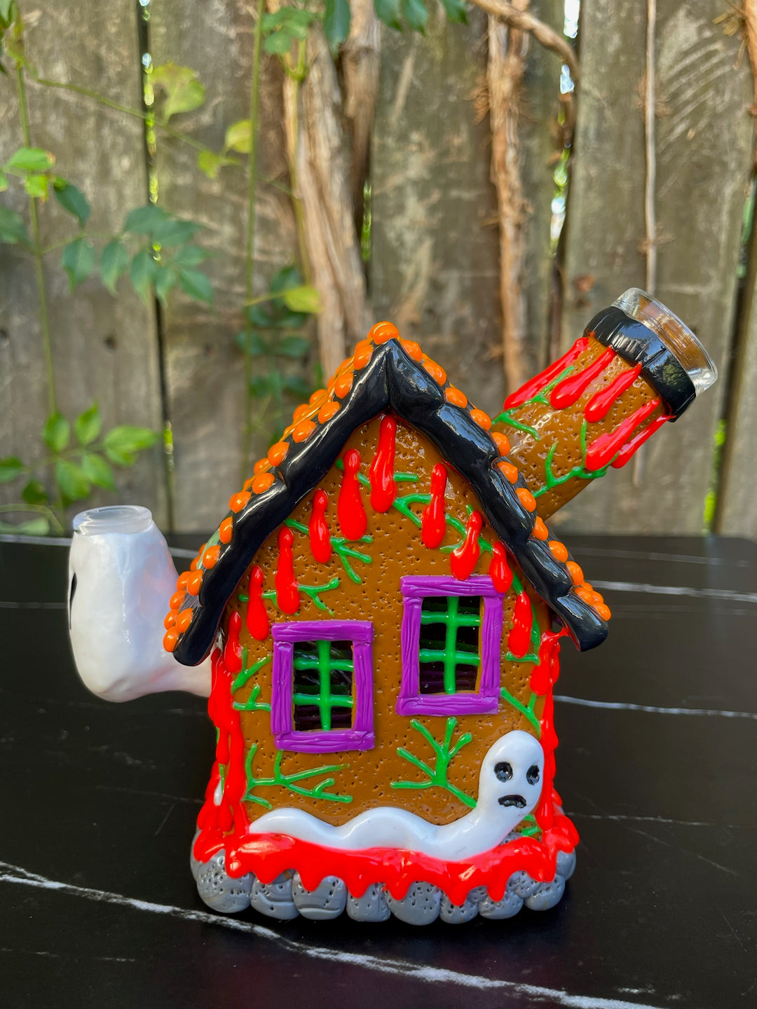 Haunted Gingerbread House GLOW Rig