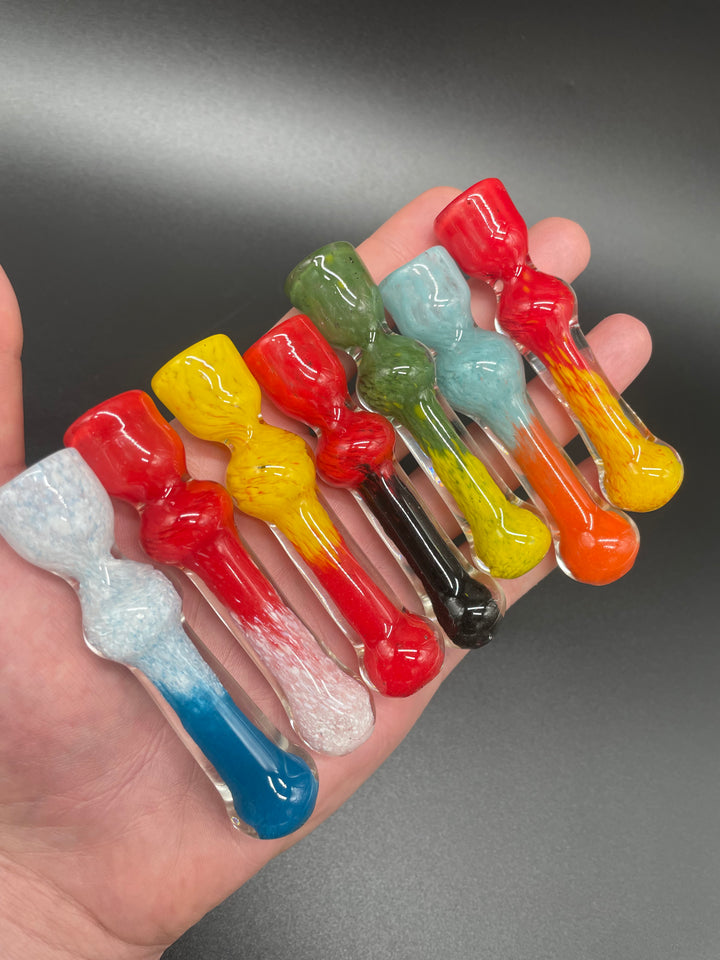 Multi-color Chillum (free gift)