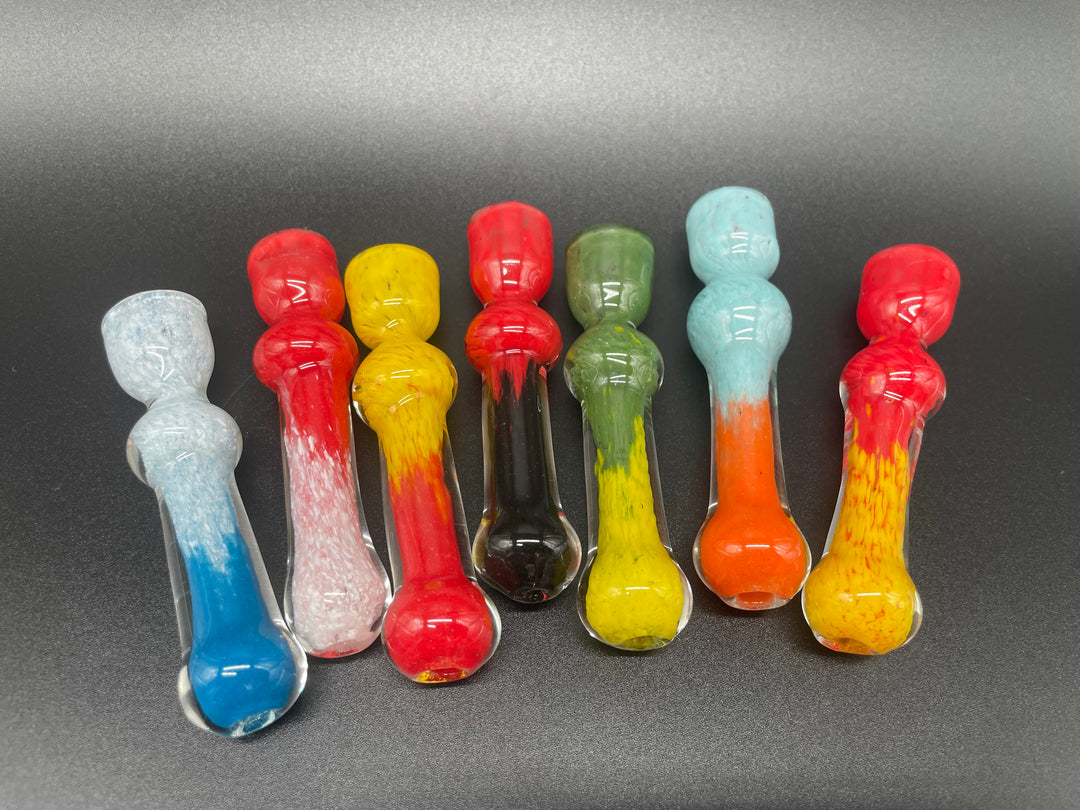 Multi-color Chillum (free gift)