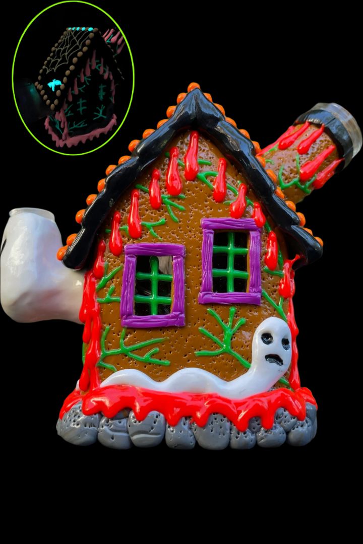 Haunted Gingerbread House GLOW Rig