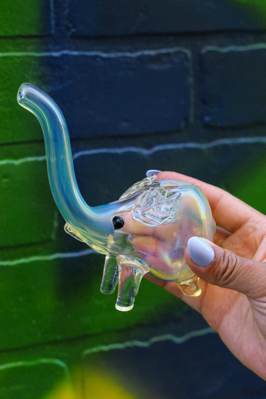 Pretty Elephant Glass